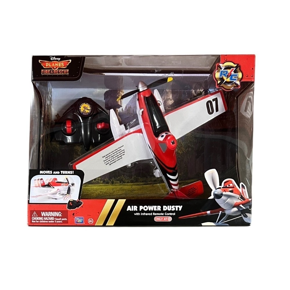 Dusty Planes Fire Rescue Air Power Infrared Remote Control Toy Plane Disney